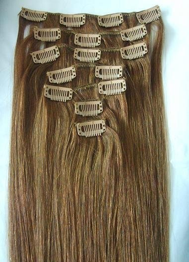 clip in human hair extension 3
