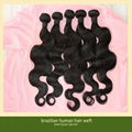 brazilian virgin remy human hair weave