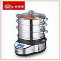 Food Steamer LS-968E-CS three Layers with Digital Controller 1