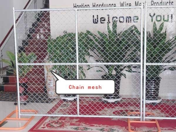 temporary fence 3mm diameter 50*50mm mesh size hot-dipped galvanized 2