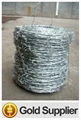 PVC coated Barbed wire SWG18 1