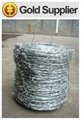 PVC coated Barbed wire SWG18 3