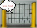 1.5*3m size 50*100mm mesh size PVC coated garden fence 1