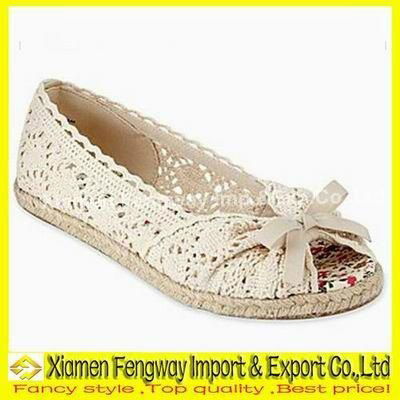 Top Quality Flat Closed-toes With lace Fashion Shoes