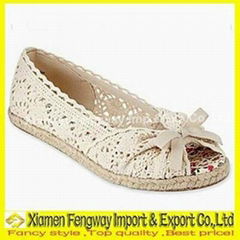 Top Quality Flat Closed-toes With lace