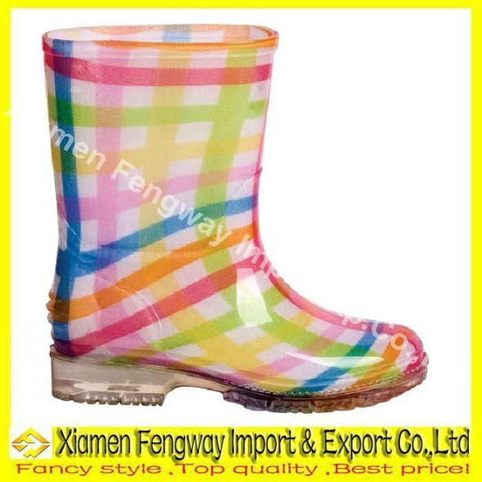Fancy Rubber Rain Boots for Ladies  3