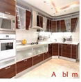 Modern Melamine Kitchen Cabinet