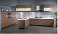 Modern Wooden Melamine Kitchen Cabinet 1