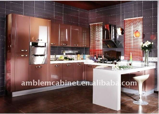 Modern Lacquer kitchen cabinet 
