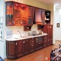 Solid wood kitchen cabinet  2