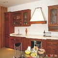 Solid wood kitchen cabinet  3