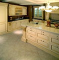 American style solid wood kitchen cabinet