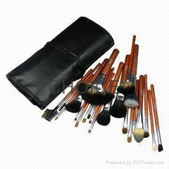 Makeup Kit with PU Black Belt Bag
