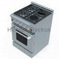 24 Inches Gas Oven with Electric Ceramic Furnaces 3