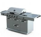 5MB + 1SB+ 1 Griddle SS Grill 