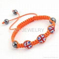 Union Jack Shamballa Braclet 2012 Trend 2