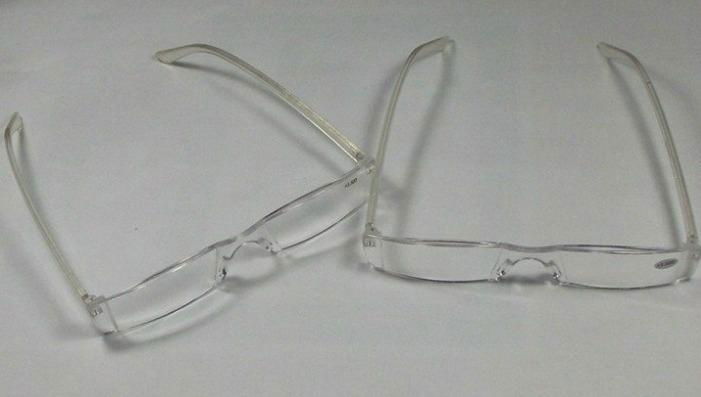Plastic reading glasses clear color reading glasses
