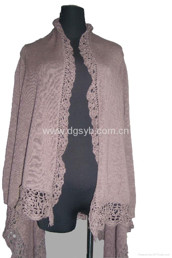 Europe plus size in winter sweater cardigan