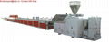 PVC wood plastic square bar extrusion line  1