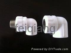ppr elbow with brass/ppr elbow plastic