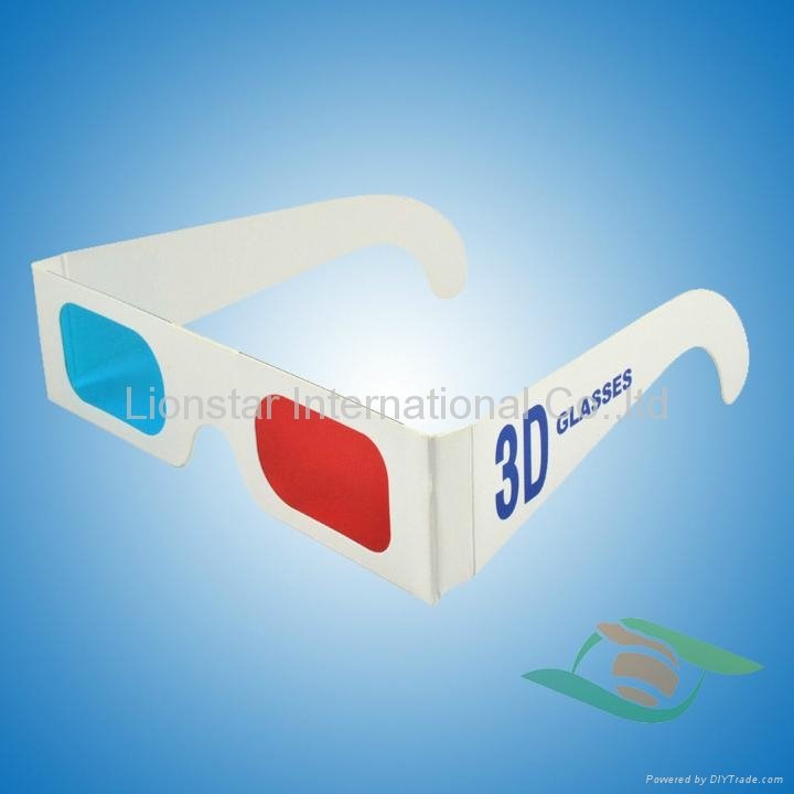 Reasonable paper red cyan 3d glasses for promotion