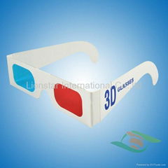 Reasonable paper red cyan 3d glasses for promotion