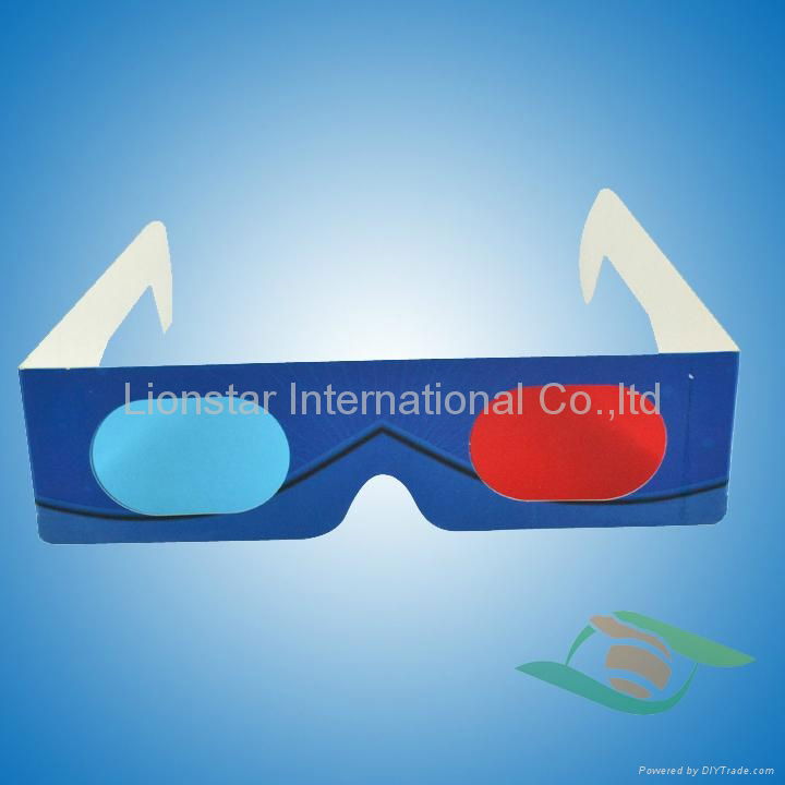 Reasonable paper red cyan 3d glasses for promotion 3