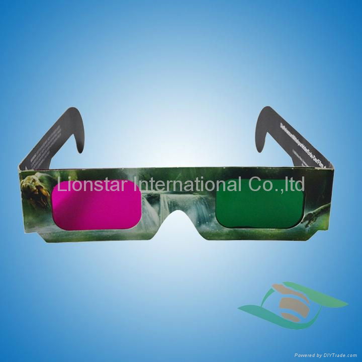 Reasonable paper red cyan 3d glasses for promotion 4