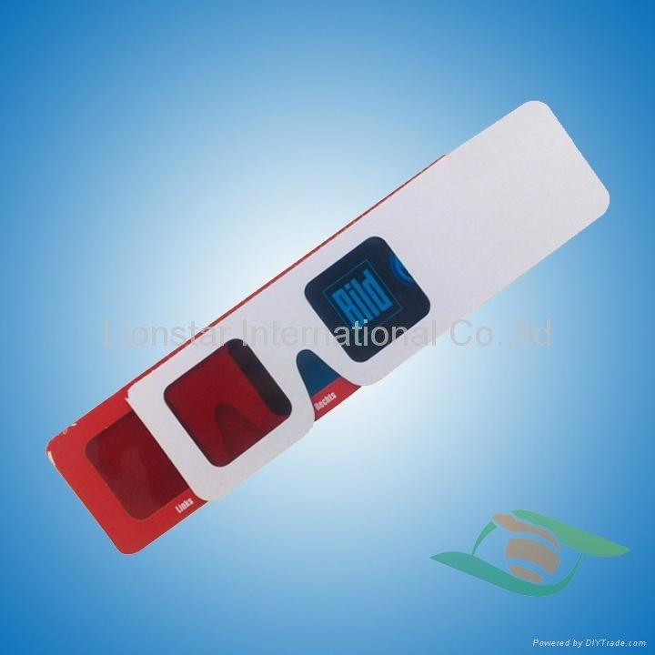 Reasonable paper red cyan 3d glasses for promotion 5