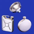 Mini stainless steel hip flask 2