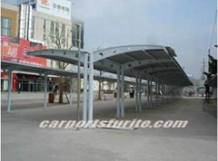 New-design garden steel mobile carport