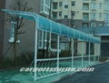 New-design garden steel mobile carport 5