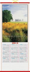 cane wall scroll calendar