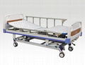 A-41 Movable There-function Manual Hospital bed with ABS Bed Head 1