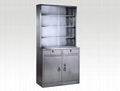 C-6 Stainless Steel Medicine Cabinet with Drawers 1