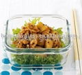 Pyrex Heat-resistant  glass food container/ glass storage set  3