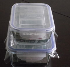 Pyrex Rectangular glass food storage set