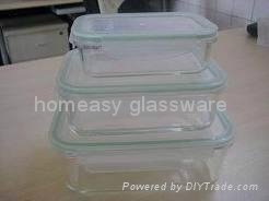 pyrex glass storage set for the kitchen using 850ml 2