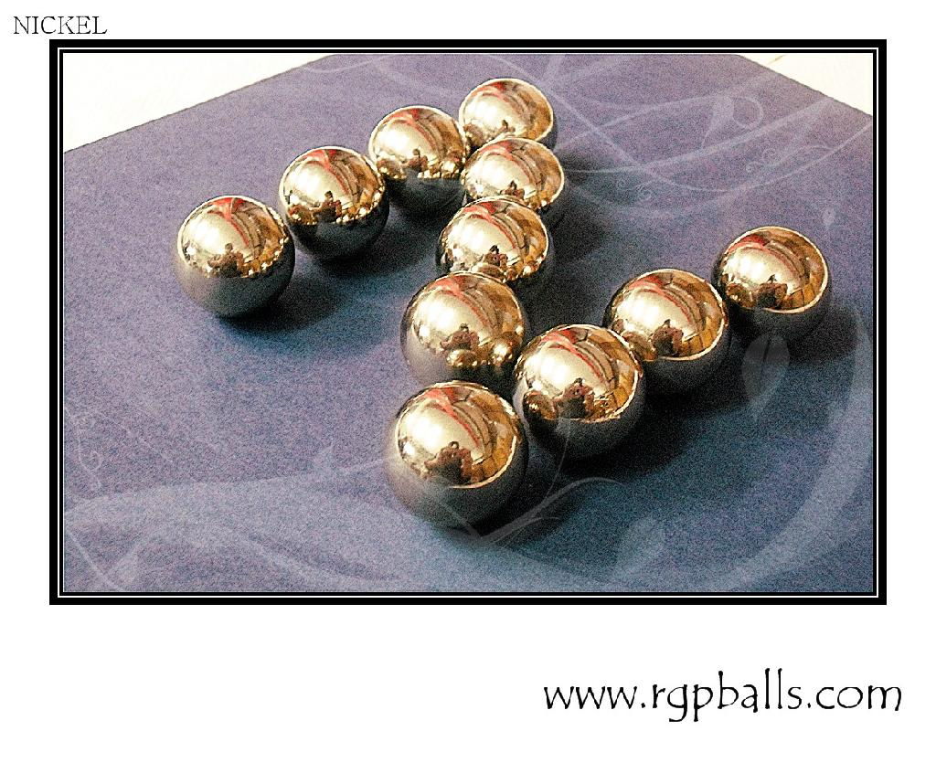 Nickel alloy balls 4