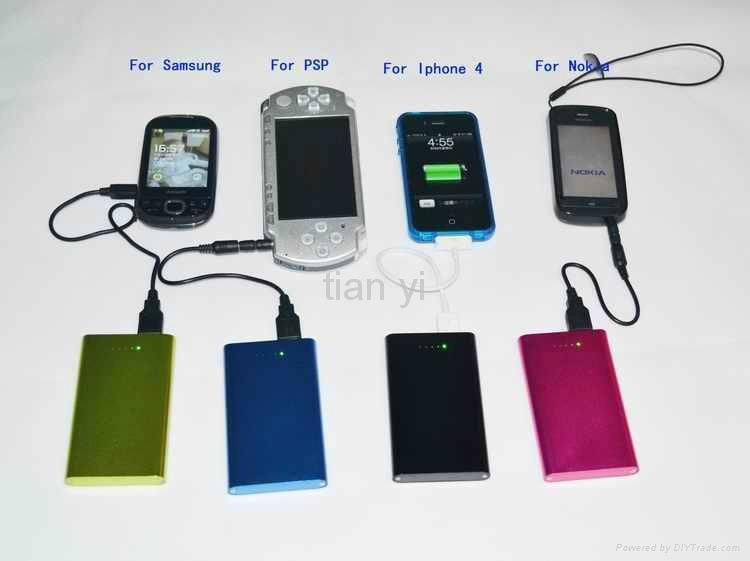 Power Bank for Mobile Phone, Digital Camera, PSP