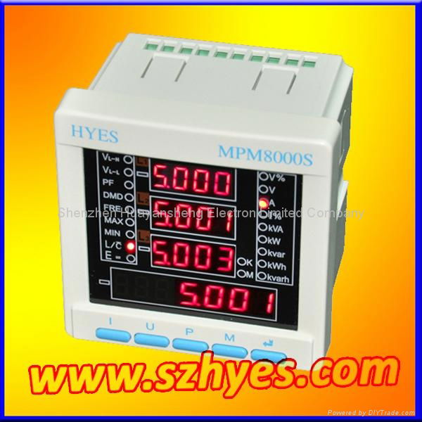 LED digital smart panel power meter