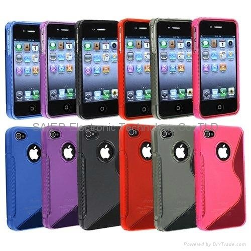 Mobile phone protective cover for apple iphone 4 case