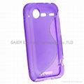 For HTC Droid Incredible Case:For HTC Droid Incredible tpu Case 4