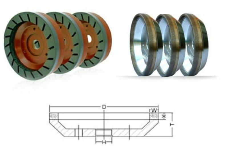 Diamond Grinding Wheel for Glass Machine