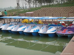 High quality amusement park water paddle boat 