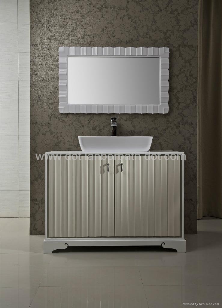 Artificial stone bathroom furniture vanity cabinet 3