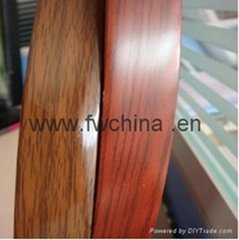 Wood grain edge band for plywood and MDF 