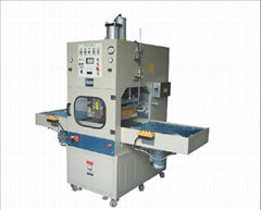 Automatic slipway high frequency welding and cutting machine