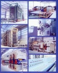 MDF production line