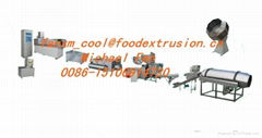 single-screw  fried food production machines extruders made in China